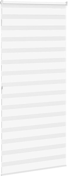 VidaXL Zebra roleta šířka látky 95,9 cm polyester [4014781] Barva: Černá