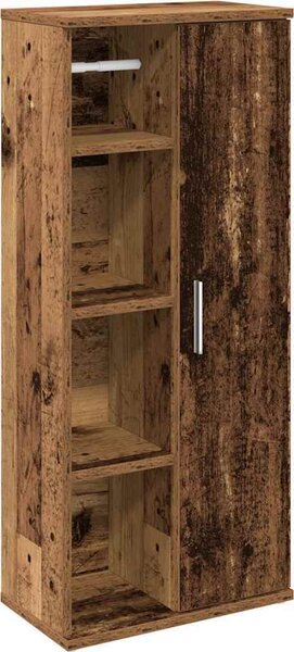 VidaXL Koupelnová skříňka s držákem rolí 39x22x90 cm [858524] Barva: dub artisan