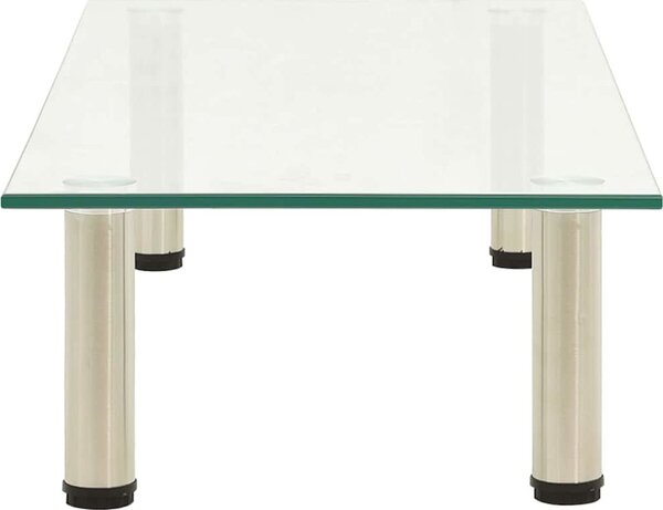 VidaXL TV stolek 80 x 35 x 17 cm tvrzené sklo [322766] Barva: Černá