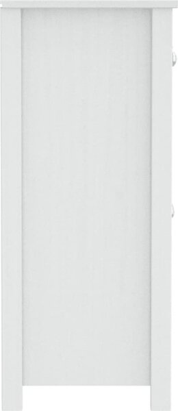 VidaXL Koupelnová skříňka BERG 69,5x34x80 cm masivní borové dřevo [358543] Barva: Černá