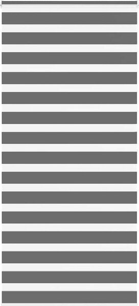 VidaXL Zebra roleta 95x200 cm šířka látky 90,9 cm polyester [4014780] Barva: světle šedá