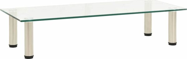 VidaXL TV stolek 80 x 35 x 17 cm tvrzené sklo [322766] Barva: Černá