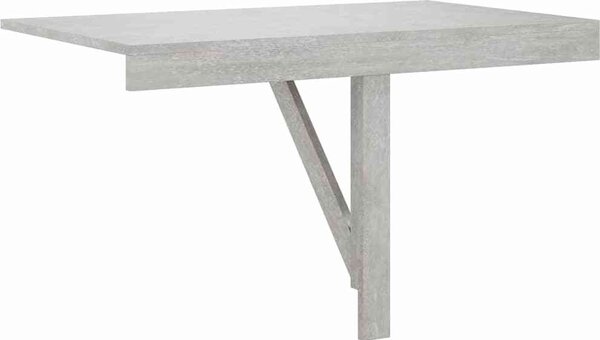VidaXL Nástěnný sklápěcí stůl 100x60x56 cm kompozitní dřevo [243054] Barva: Černá
