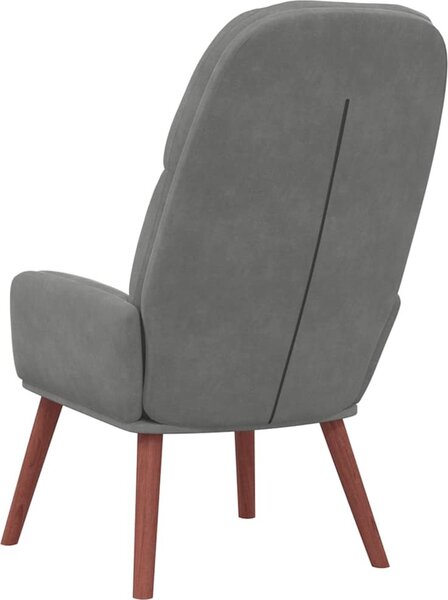 VidaXL Relaxační křeslo samet [4102611] Barva: Žlutá