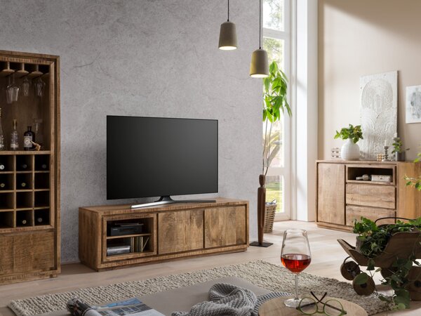 Hosana Home Skříňka na víno Artibonite z mangového dřeva