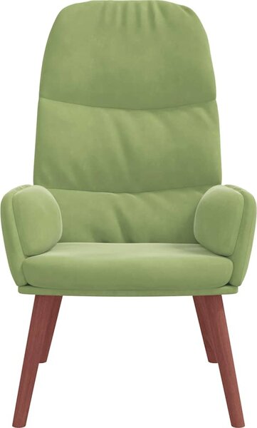 VidaXL Relaxační křeslo samet [4102611] Barva: Žlutá