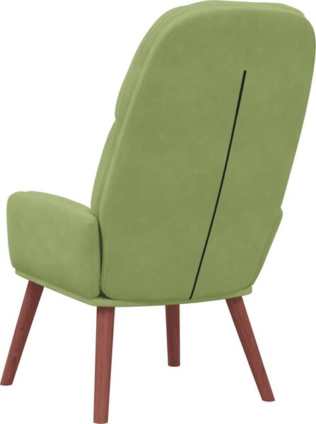 VidaXL Relaxační křeslo samet [4102611] Barva: Žlutá