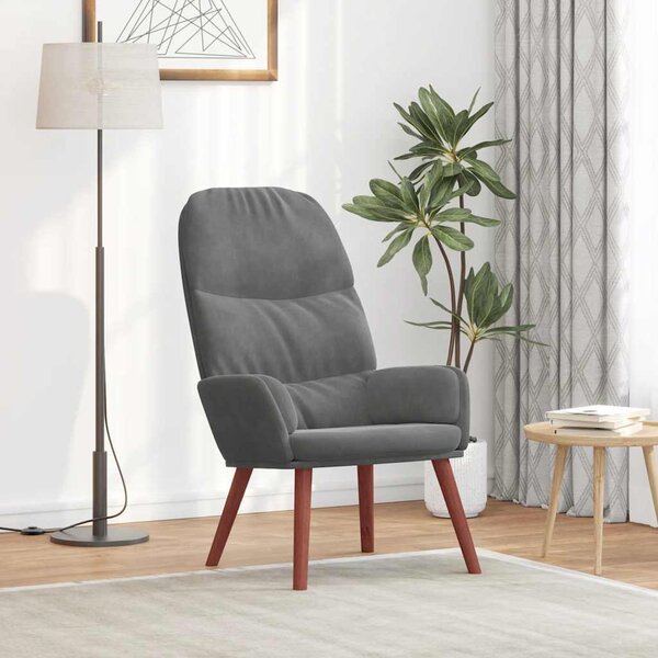 VidaXL Relaxační křeslo samet [4102611] Barva: Žlutá
