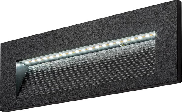 Rabalux 77190 - LED Ven. nástěnné svítidlo KAVALA LED/6W/230V IP65 černá