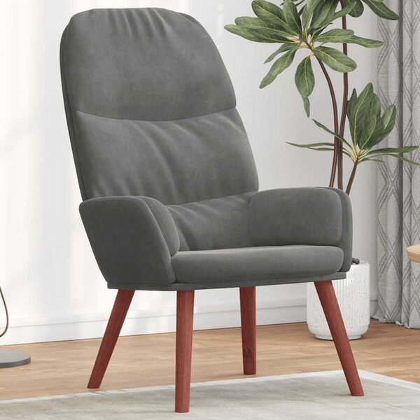 VidaXL Relaxační křeslo samet [4102611] Barva: Žlutá