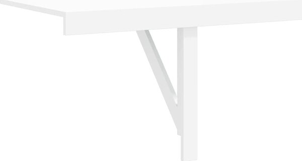 VidaXL Nástěnný sklápěcí stůl 100x60x56 cm kompozitní dřevo [243054] Barva: Černá
