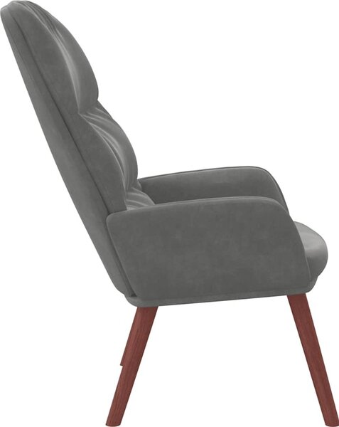 VidaXL Relaxační křeslo samet [4102611] Barva: Žlutá