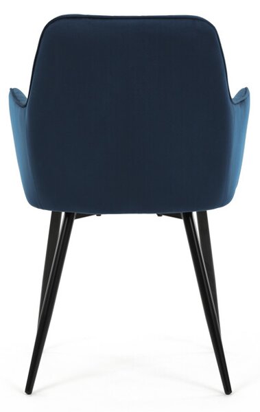 Jídelní židle SIREL - samet, více barev Barva: černá