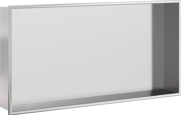 VidaXL Nika do sprchového koutu matná 62x32x9 cm nerezová ocel [4005128] Barva: Stříbrná
