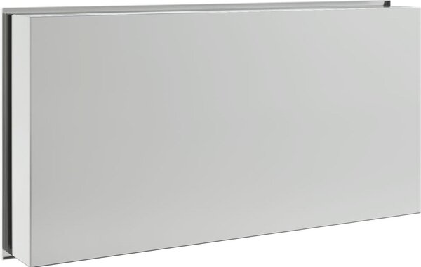 VidaXL Nika do sprchového koutu matná 62x32x9 cm nerezová ocel [4005128] Barva: Stříbrná