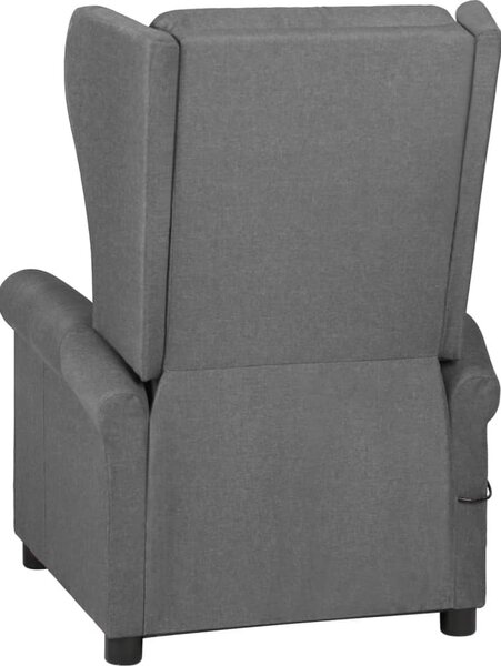 VidaXL Polohovací křeslo ušák textil [340958] Barva: vínová červená