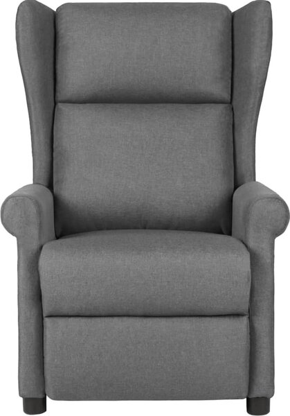 VidaXL Polohovací křeslo ušák textil [340958] Barva: vínová červená