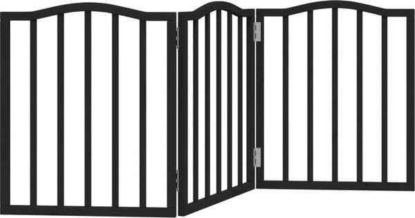 VidaXL Zábrana pro psy skládací 3 panely 150 cm topol [352220] Barva: Přírodní