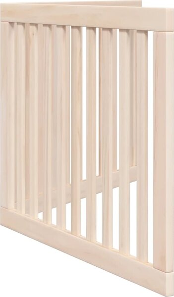 VidaXL Zábrana pro psy skládací 2 panely 160 cm topolové dřevo [352264] Barva: Přírodní
