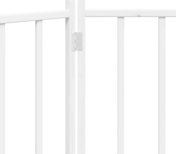 VidaXL Zábrana pro psy skládací 3 panely 150 cm masivní jedle [352276] Barva: Přírodní