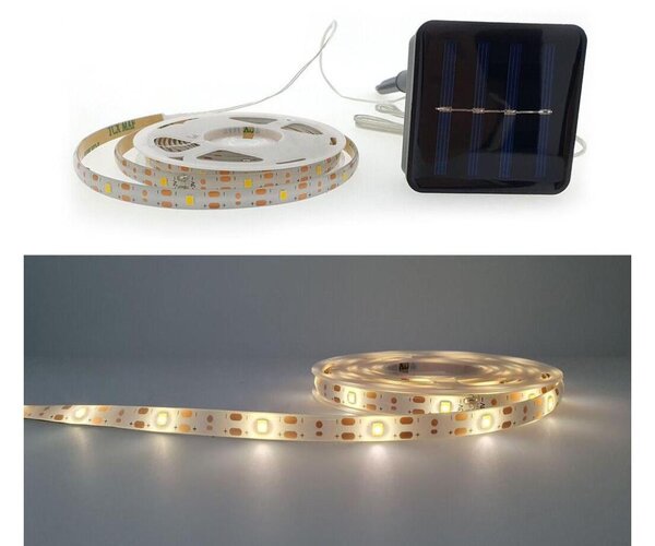 LED Solární pásek LED/1,2V 5 m 80 mAh IP44