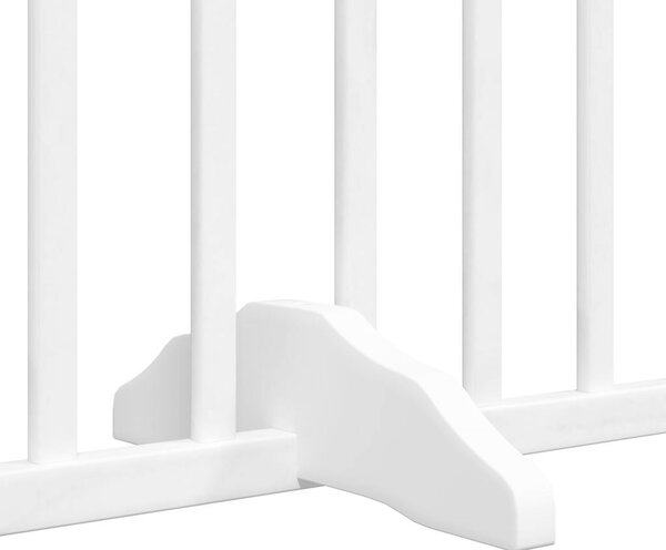 VidaXL Zábrana pro psy s dvířky skládací 4 panely 320 cm [352211] Barva: Přírodní