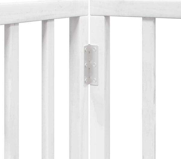VidaXL Zábrana pro psy skládací 3 panely 150 cm topolové dřevo [352172] Barva: Přírodní