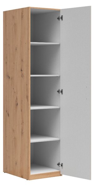 Policová skříň Hinton REG1D, dub artisan/kašmír