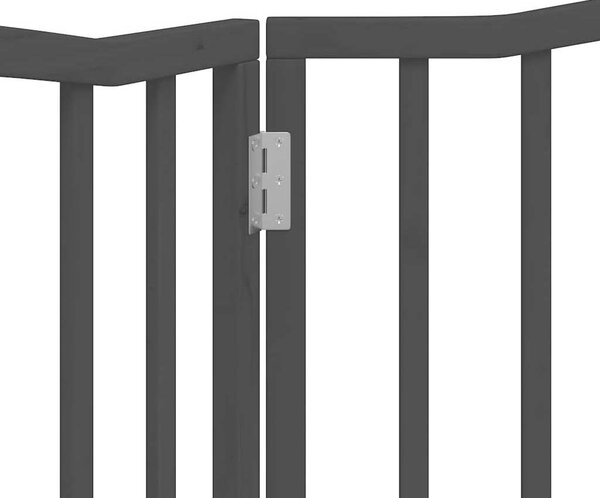 VidaXL Zábrana pro psy skládací 2 panely 160 cm topolové dřevo [352224] Barva: Bílá