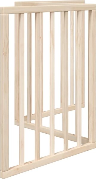 VidaXL Zábrana pro psy skládací 3 panely 150 cm topolové dřevo [352172] Barva: Přírodní