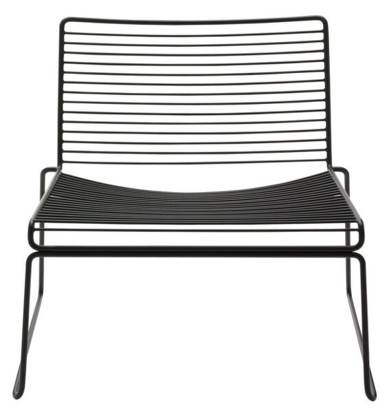 HAY Křeslo Hee Lounge Chair, black