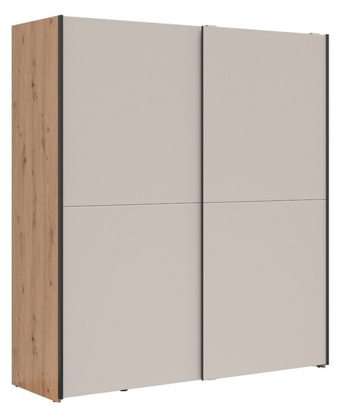 Šatní skříň Hinton SZF2D/170, dub artisan/kašmír