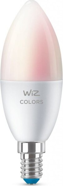WiZ SET 2x LED žárovka E14 C37 Candle 4,9W (40W) 470lm 2700-6500K RGB IP20, stmívatelná