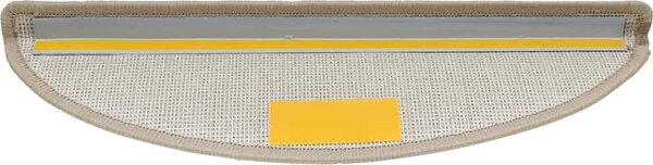 VidaXL Samolepicí schodové rohože 20 ks 56 x 17 x 3 cm [3365785] Barva: Tmavě šedá