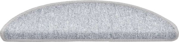 VidaXL Samolepicí schodové rohože 20 ks 56 x 17 x 3 cm [3365785] Barva: Tmavě šedá