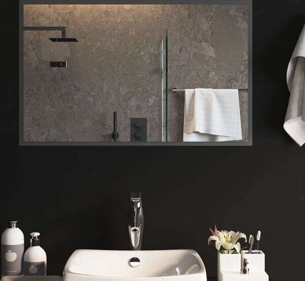 VidaXL Koupelnové zrcadlo s LED osvětlením 50x80 cm [3154080]