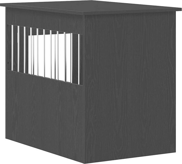 VidaXL Psí bouda a koncový stolek 55x80x68 cm kompozit [862176] Barva: kouřový dub