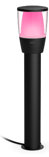 WiZ Elpas 12V venkovní sloupkové LED svítidlo 3,6W 320lm 2700-5000K RGB IP65 52cm, černé - rozšíření