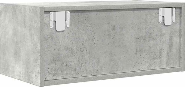 VidaXL TV skříňky 2 ks 60x31x25,5 cm Dřevěné konstrukce [861495] Barva: Betonová šedá