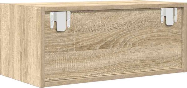 VidaXL TV skříňky 2 ks 60x31x25,5 cm Dřevěné konstrukce [861495] Barva: Betonová šedá