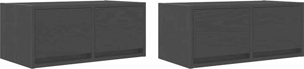 VidaXL TV skříňky 2 ks 60x31x25,5 cm Dřevěné konstrukce [861495] Barva: Betonová šedá