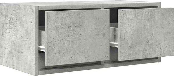 VidaXL TV skříňky 2 ks 60x31x25,5 cm Dřevěné konstrukce [861495] Barva: Betonová šedá