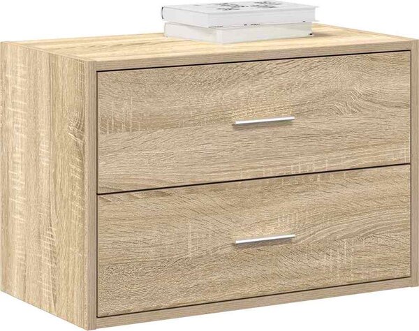 VidaXL vida Skříňka s 2 zásuvkami 60x31x40 cm kompozitní dřevo [858831] Barva: dub sonoma
