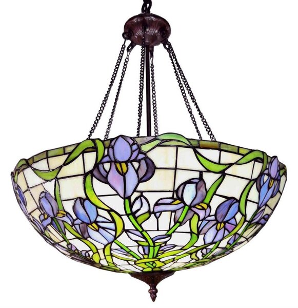 Clayre eff Závěsná lampa Tiffany Lilium