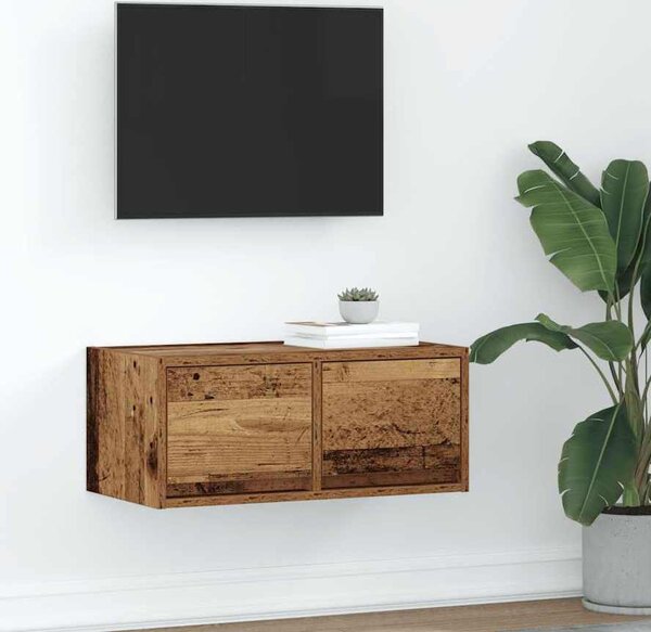 VidaXL TV skříňka 60x31x25,5 cm kompozitní dřevo [861506] Barva: Staré dřevo