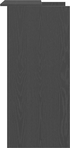 VidaXL Recepční stůl 55x50x103,5 cm kompozitní dřevo [859015] Barva: Černá