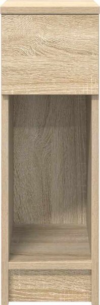 VidaXL Noční stolky se zásuvkou 2 ks 20x36x60 cm [858700] Barva: Bílá