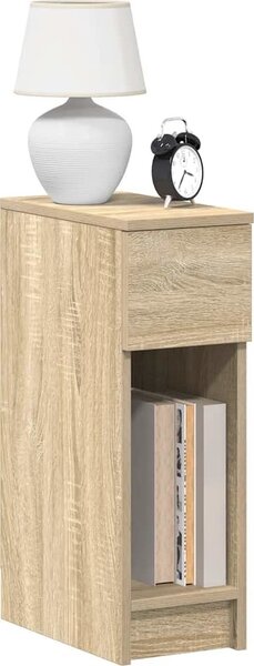 VidaXL Noční stolky se zásuvkou 2 ks 20x36x60 cm [858700] Barva: Bílá