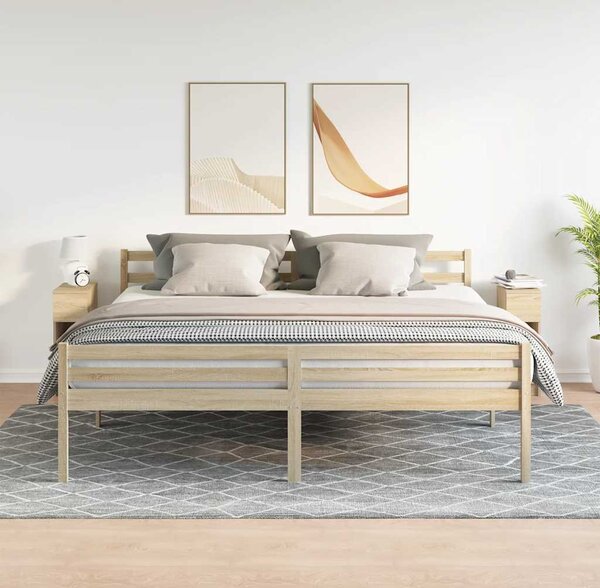 VidaXL Noční stolky se zásuvkou 2 ks 20x36x60 cm [858700] Barva: Bílá