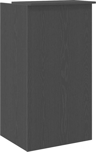 VidaXL Recepční stůl 55x50x103,5 cm kompozitní dřevo [859015] Barva: Černá